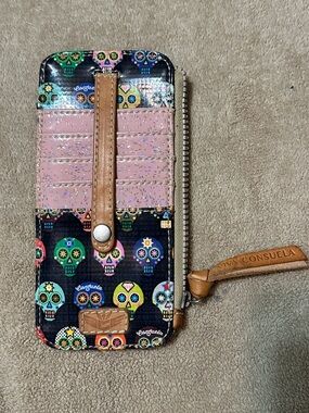 Consuela Sugar Skull Card Organizer Wallet